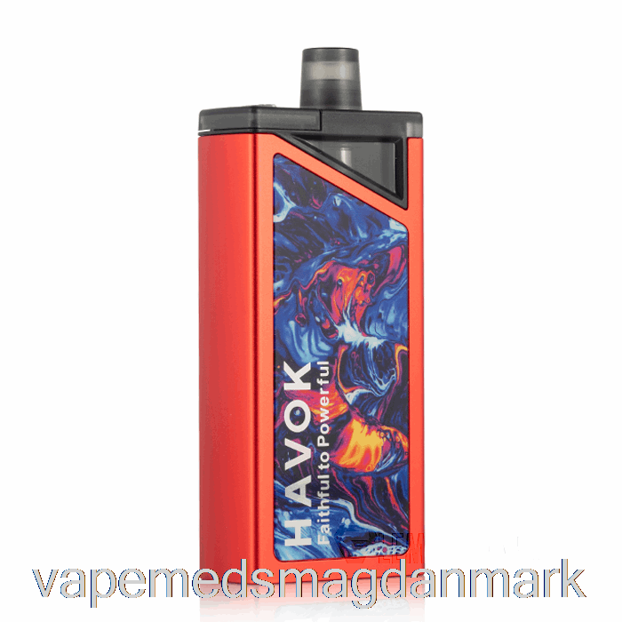 Vape Juice Uwell Havok V1 65w Pod Mod Rød